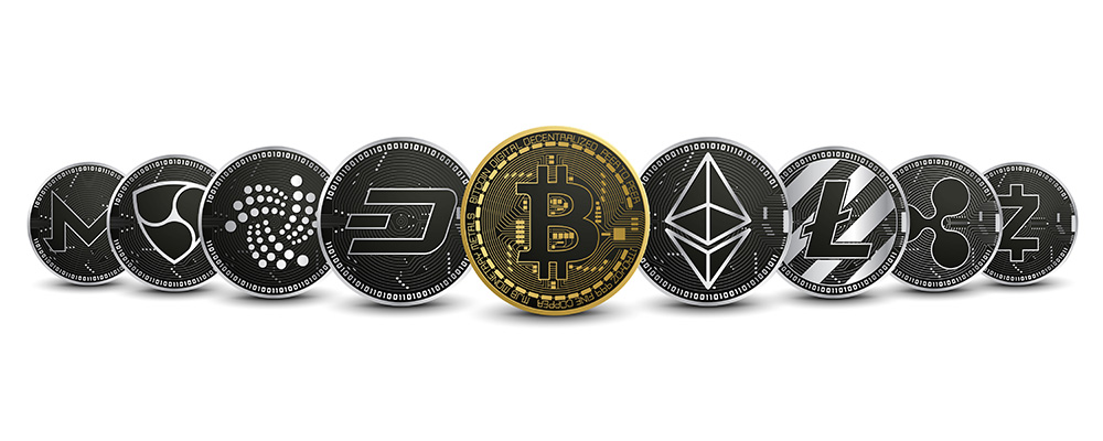 Les différents types de crypto-monnaies