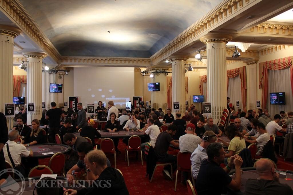 salle principale du tournoi