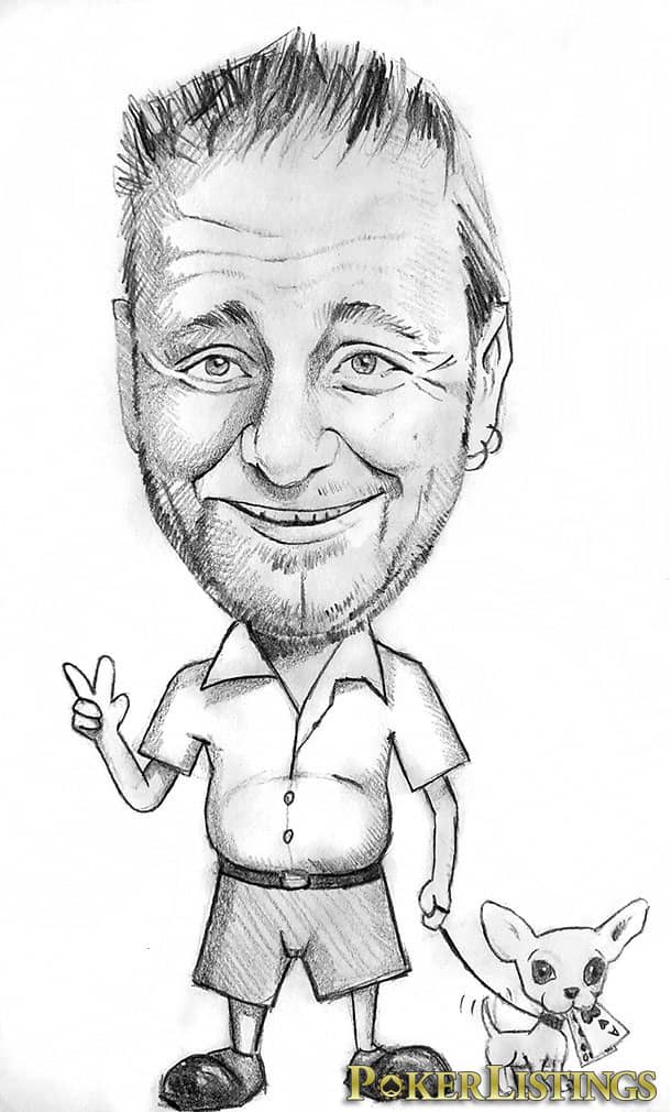 Caricature Daniel Negreanu