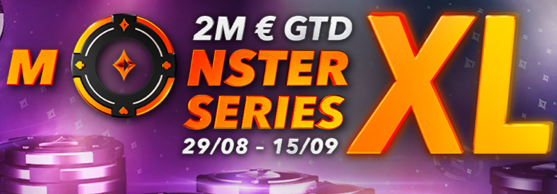 partypoker Monster Series XL: 2M € GTD