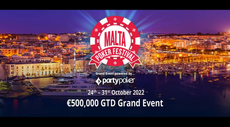 Gagnez un package VIP de 2 000 € pour le Malta Poker Festival sur Partypoker