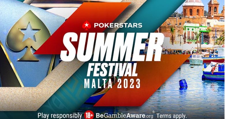 PokerStars : Le Summer festival 2023 sur le rocher maltais