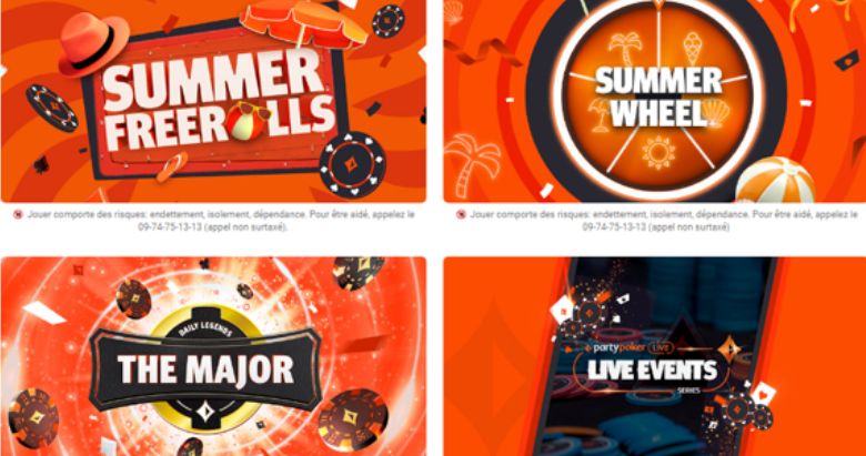 partypoker : Les news de la fin d’été et de la rentrée