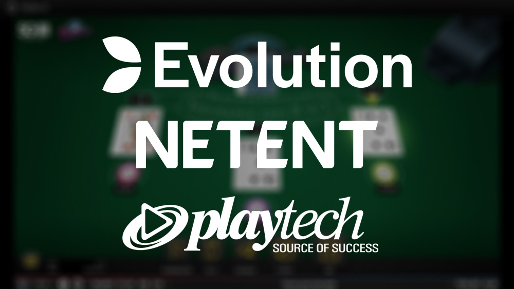 Évolution Gaming, NetEnt, Playtech
