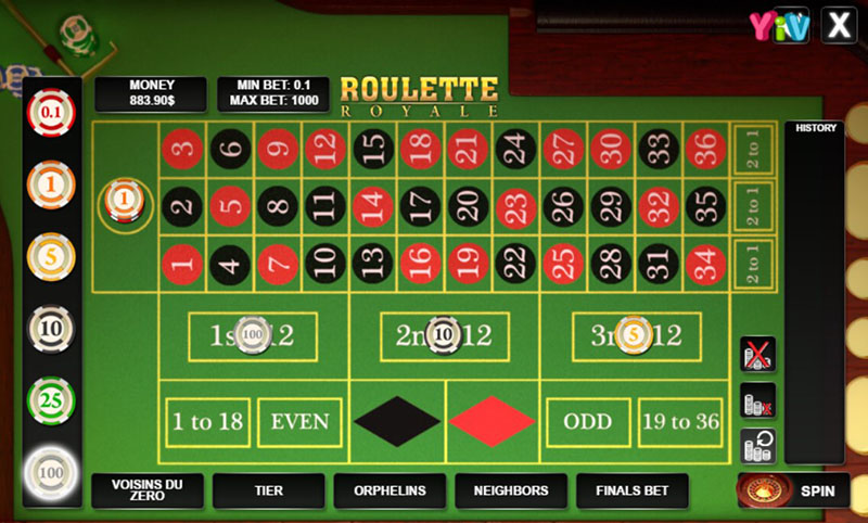 La roulette royale
