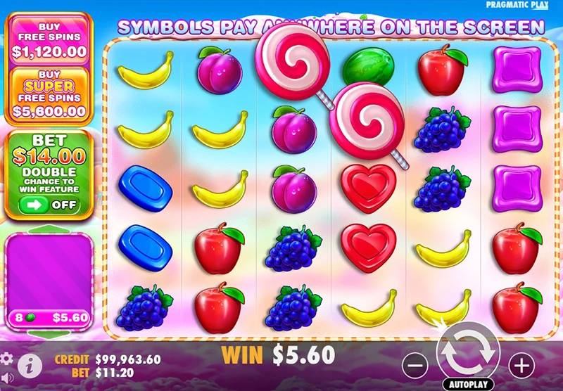 Le jeu Sweet Bonanza