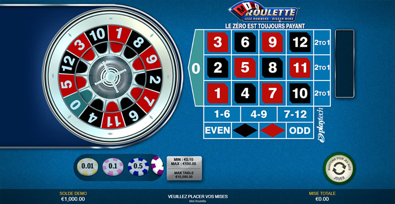 La mini roulette