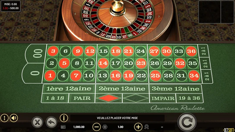 La roulette américaine