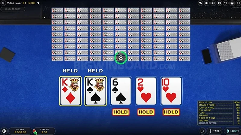 Poker en direct