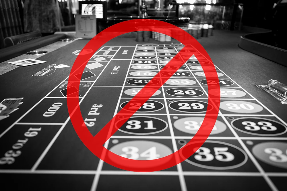 Interdiction de jouer au casino