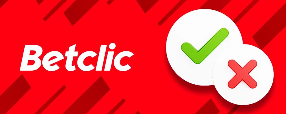 Avantages et inconvénients Betclic Sport