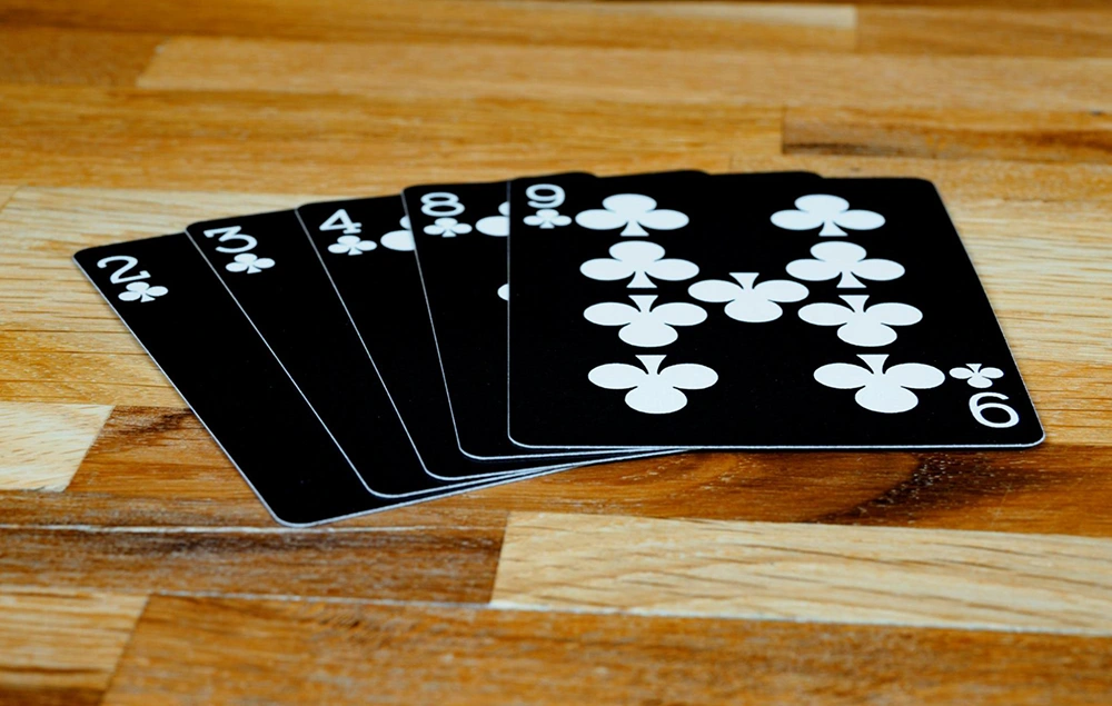Couleur des cartes noires