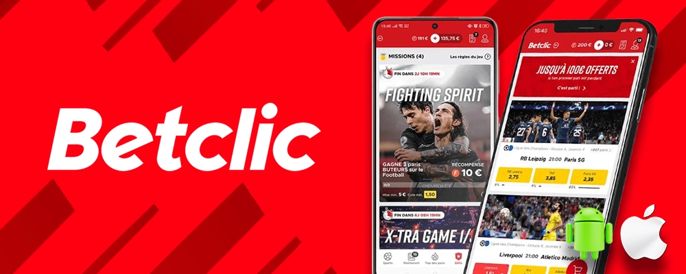 Application mobile Betclic