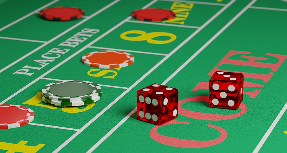 Parier au craps