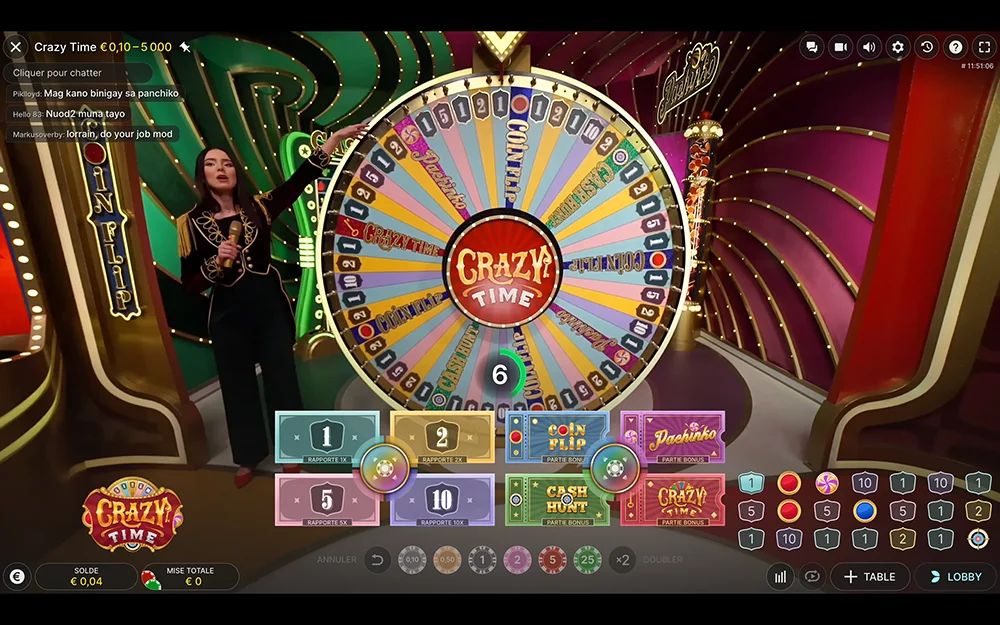 Jeux en direct