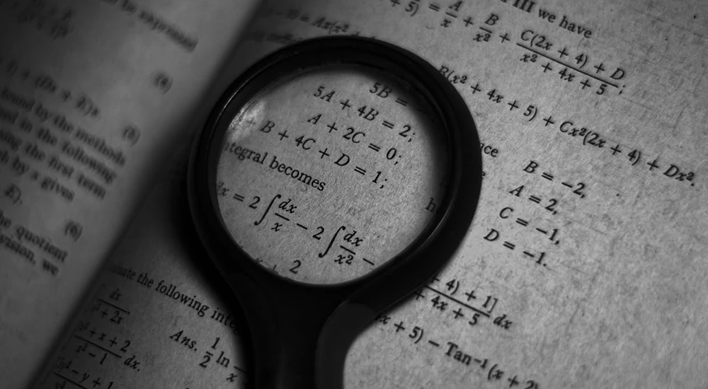 Formules mathématiques dans le livre