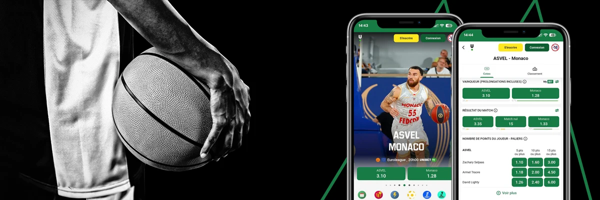 Paris sur le basket-ball via smartphone
