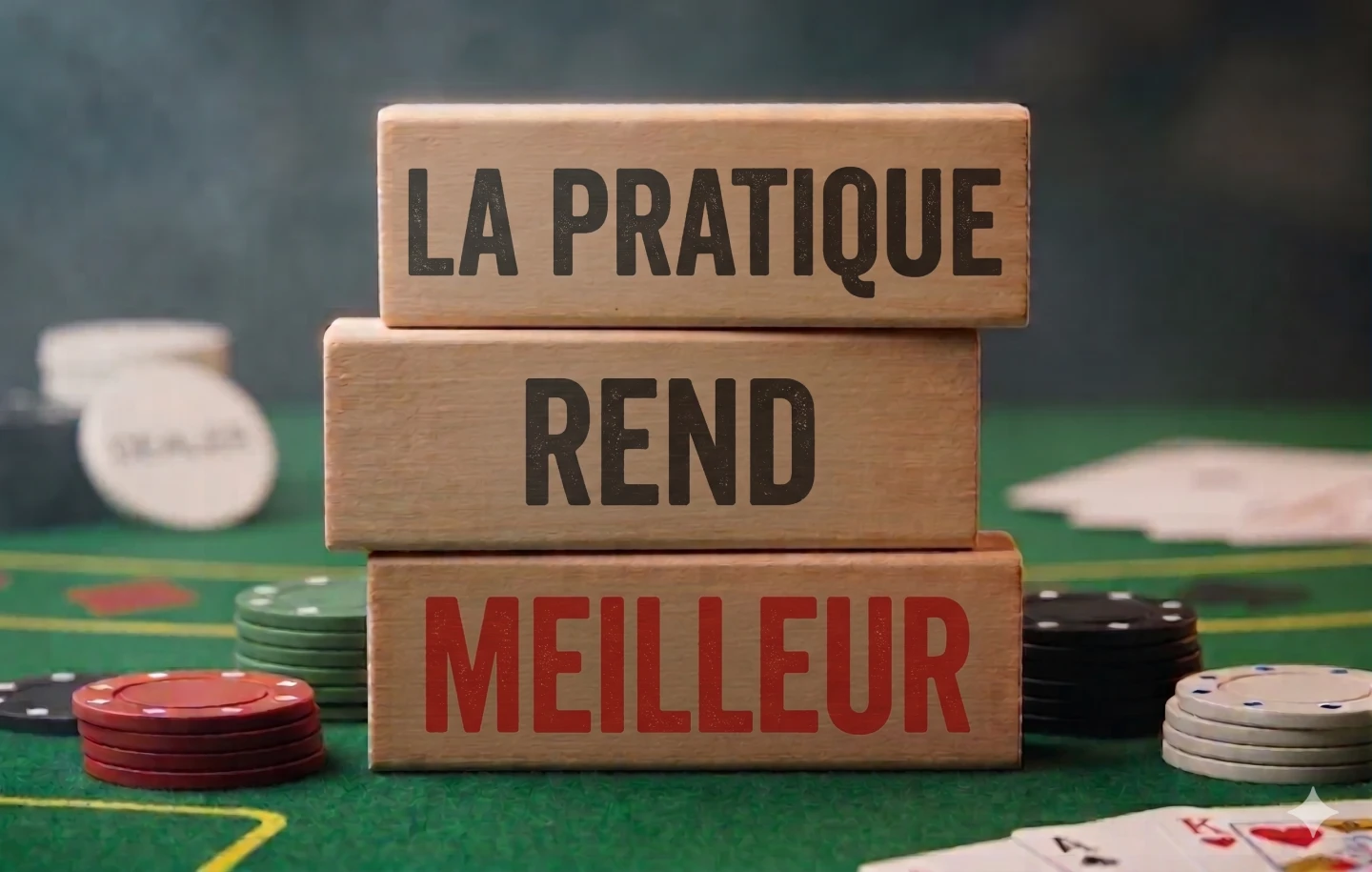 La pratique au poker rend-elle vraiment parfait… ou simplement constant dans l’erreur ?