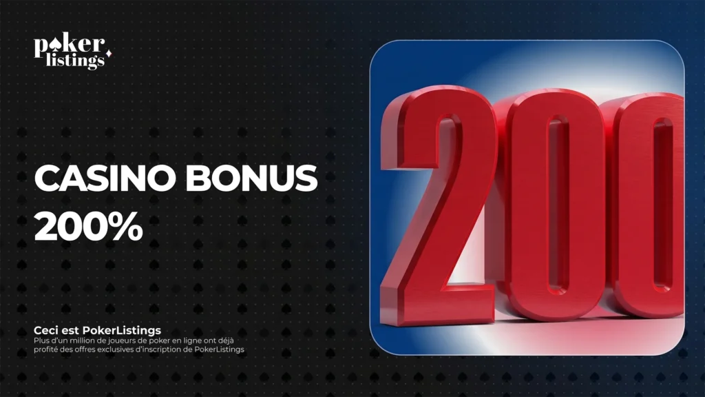 Casino bonus 200%