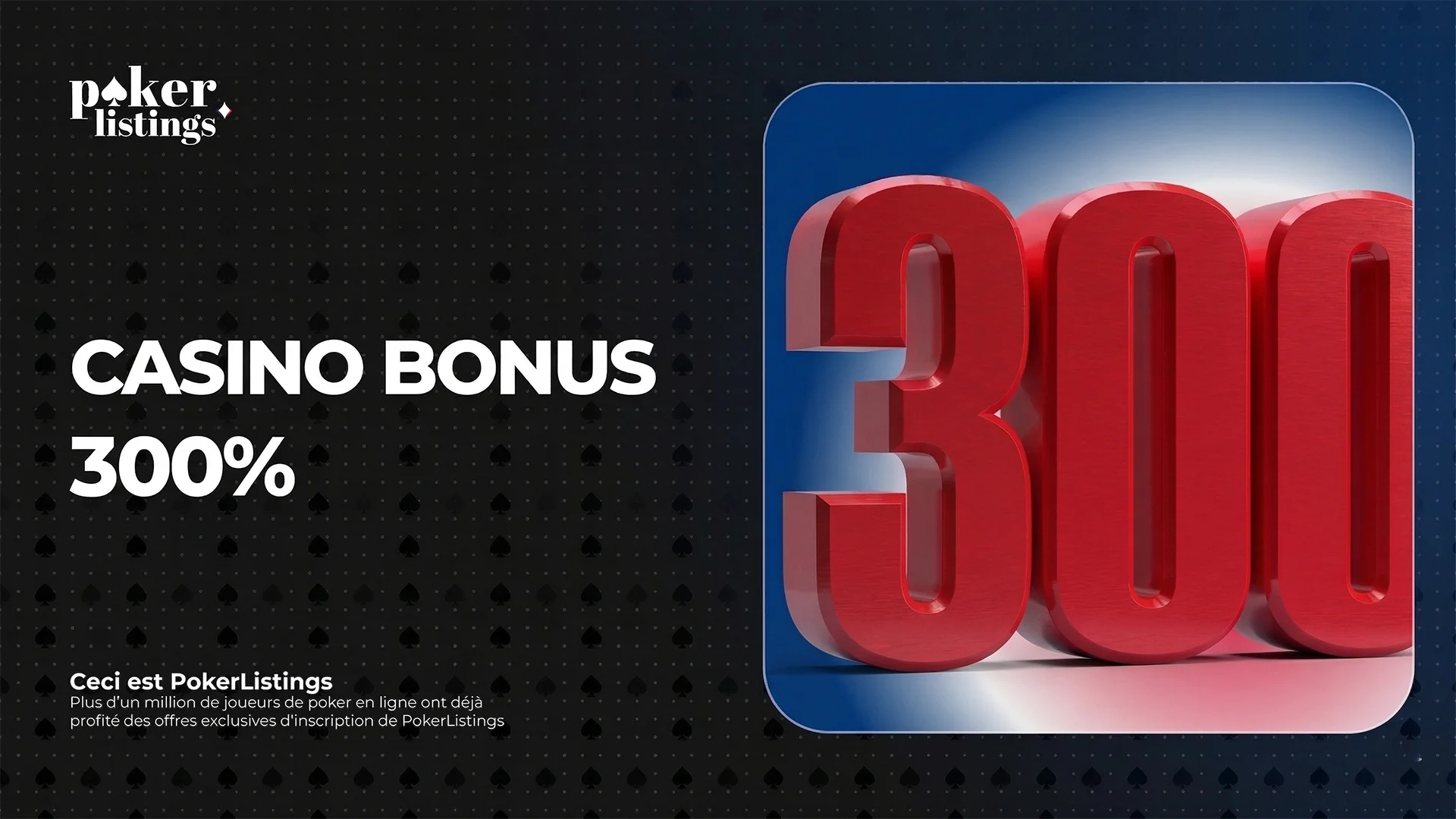 Casino bonus 300%
