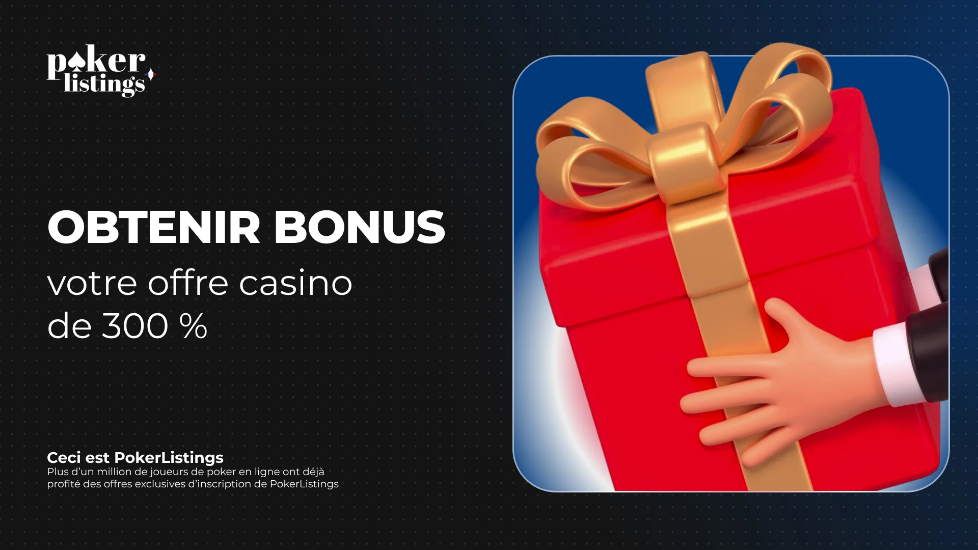 Obtenir facilement votre bonus casino de 300 %