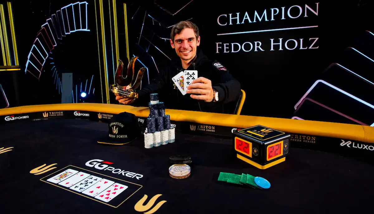 Fedor Holz remporte le tournoi Triton Poker