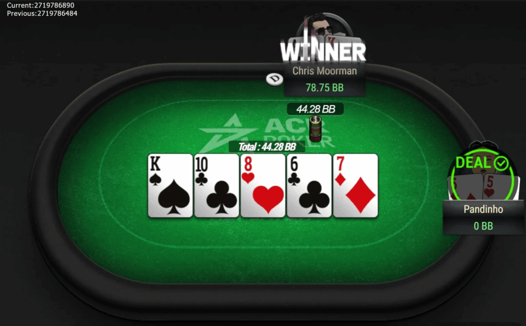 Main finale du $1,050 The Sunday Banana $400K GTD