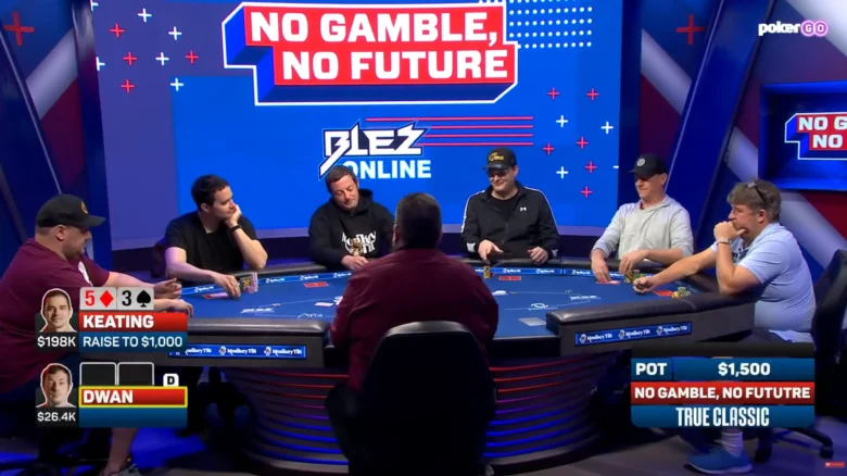 Table du Day 1 de No Gamble No Future