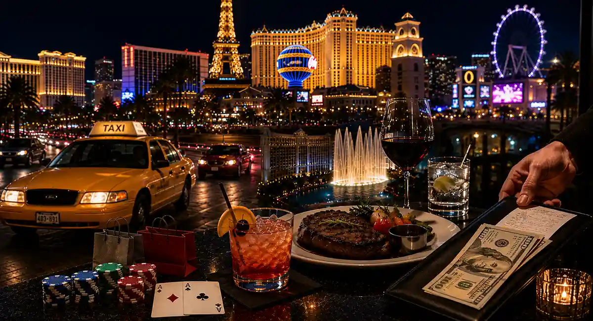 Frais Supplémentaires Lors d'un Voyage à Las Vegas