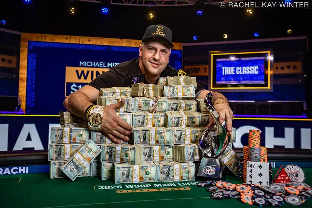 Le champion WSOP Michael Mizrachi