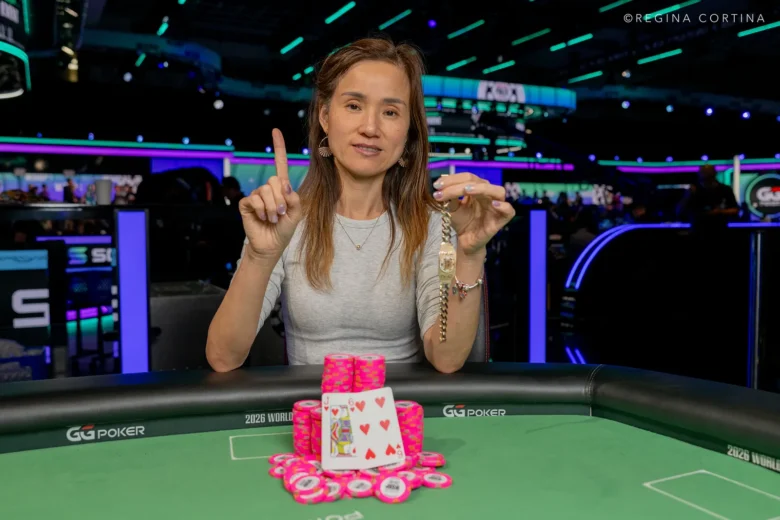 Photo : Regina Cortina, source : PokerNews.com