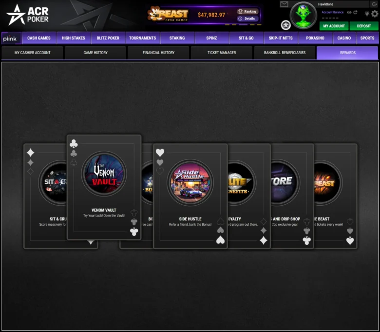 Pour obtenir votre première clé gratuite et débloquer Vault Rush, rejoignez d'abord le canal Telegram d'ACR Poker.