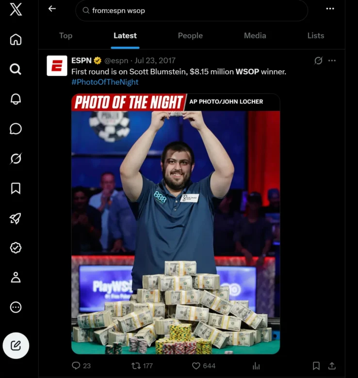 ESPN sur X