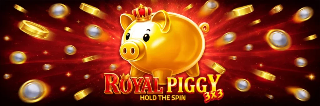 3×3 Royal Piggy: Hold the Spin