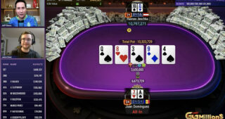 Hannes Jeschka débuta la table finale avec le troisième plus gros tapis.