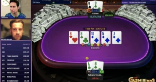 Vyacheslav Balaev remporte son premier GGMillion$ après avoir changé ses plans ($325,319)
