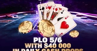 JackPoker Cash Splash distribue jusqu’à 40 000 $ par jour aux tables d’Omaha