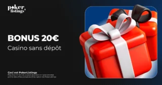 Bonus 20 € sans Dépôt