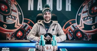 Kevin Buckenberghs au Main Event du Winter Fest Namur