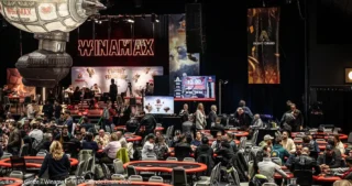 Salle tournoi WiPT Aix tables joueurs Winamax