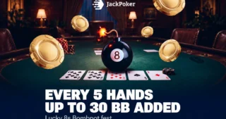 JackPoker invite les joueurs de cash game au Lucky 8S Bombpot Fest