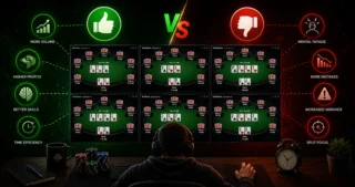 Avantages et inconvénients du multi-tabling au poker