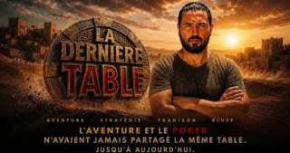 Affiche émission de poker et aventure