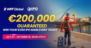 Qualifiez-vous pour le Main Event de l’IPO via les satellites WPT Global